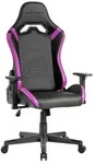 Mars Gaming MGC-PRO, Gepolsterter Sitz, Gepolsterte R&uuml;ckenlehne, Schwarz, Violett,
