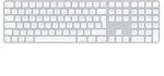 Apple Magic, Volle Gr&ouml;&szlig;e (100%), Verkabelt & Kabellos, USB + Bluetooth, QWERTY,