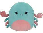 Squishmallows Isler, Spielzeugkrabbe, 3 Jahr(e) - Rosa/T&uuml;rkis