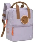 L&Auml;SSIG Kindergartenrucksack Mini Square 7L Little Gang Smile Lilac - Lila