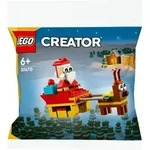 LEGO Creator Weihnachtsmann auf Schlittenfahrt, Bausatz, 6 Jahr(e), Kunststoff, 73