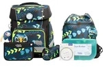 School-Mood Champion Maxx Pro Elias (Rennwagen), 7-tlg. Schulranzen - Grau
