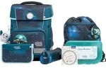 School Mood Champion Pro Moritz Weltall Ranzen Set 7tlg. - Petrol