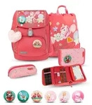 Belmil Premium Comfy Plus Schulra nzen-Set 5-tlg - Rose Quartz - Rosa