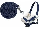 Halfter und Strick -Hobby Horsing- blau - Dunkelblau