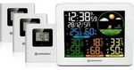 Bresser Wetterstation Funk mit Au&szlig;ensensor 3 Sensoren Thermo Hygro - Wei&szlig;