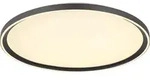 Globo Lighting Deckenleuchte Aluminium Geb&uuml;rstet grau, LED - Grau