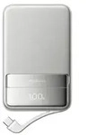 EcoFlow Rapid, 10000 mAh, Kabelloses Aufladen, 30 W, Silber - Silber