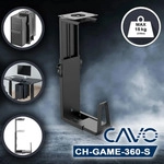 CAVO Tisch-Halterung PC Gaming mit 360&deg;-Drehung schwarz &ndash; PC-Tower-Halter,