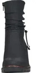 Rieker Damen Stiefelette Kordel Blockabsatz Warmfutter Kurzstiefel Y2591,...