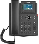 Fanvil X303G, IP-Telefon, Schwarz, Kabelgebundenes Mobilteil, Tisch/Wand,...