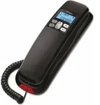 Olympia 4510, Analoges Telefon, Kabelgebundenes Mobilteil, Schwarz, Rot - Schwarz/Rot