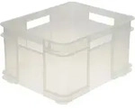KEEEPER Euro-Box XL Transparent 28Ltr 43x35x24cm - Transparent