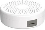 Hama Kabelbox rund, Wandmontage, integrierte Kabelf&uuml;hrung, 18,0 x 5,5 cm, Wei&szlig;