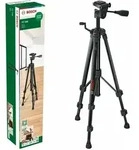 Baustativ TT 150 (schwarz, 1/4" Gewinde, f&uuml;r Punkt-, Linien- und Rotationslaser)