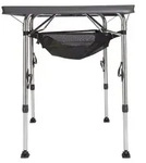 Ablagenetz f&uuml;r Tische CRESPO 93 x 54,5 cm schwarz - Schwarz