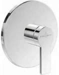 Villeroy & Boch Architectura Unterputz-Einhebel-Armatur, Chrom, 170x170x36mm, 1 Stk.