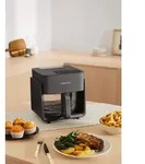 AIR FRYER STUDIO CRYSTAL - 4,2L Glas-Hei&szlig;luftfritteuse mit optionalem Dampfgarer