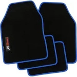 Autoteppich Universal Carbon, 4-teilig , blau von PETEX - Blau