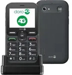 Doro Leva L10 Mobile Phone &ndash; 2.4 Inch Display &ndash; 4G &ndash; Graphite - Schwarz