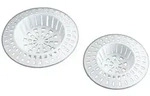 Abfluss-Sieb Wei&szlig; 4er Set