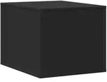 vidaXL Katzenklo Schwarz 47x59x42 cm Holzwerkstoff - Schwarz