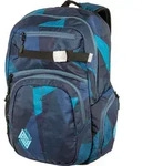 Nitro Hero Schulrucksack fragments blue 37 Liter Rucksack - Blau