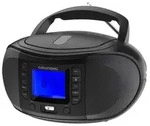 Grundig GRB 3500, Digital, FM, Spieler, 3 W, LCD, Schwarz - Schwarz