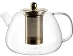LEONARDO T&egrave; per te, Einzelne Teekanne, 1500 ml, Transparent, Glas, Teefilter, 150 mm