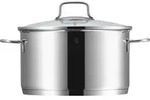 WMF 0780546040, Kochset, Edelstahl, Edelstahl, Edelstahl, Edelstahl, Glas - Silber