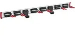 Bruns Ger&auml;tehalter-Set mini 0,50 m F&uuml;hrungsschiene mit 6 Ger&auml;tehalter