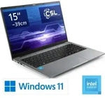 Notebook CSL R'Evolve C15 v4 / 16GB / 2000GB / Windows 11 Pro - Grau