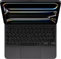 Apple MWR23RS/A, APPLE Magic Keyboard for iPad Pro 11 (M4) - Russian - Black Schwarz