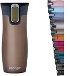 ContiGo! West Loop, Braun, Edelstahl, Edelstahl, 5 h, 12 h, 470 ml - Braun