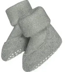FALKE Cosyshoe Hausschuh-Babysocken Kinder 3400 - light grey 15-16 - Schwarz