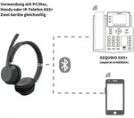 GEQUDIO GB-2, Verkabelt & Kabellos, B&uuml;ro/Callcenter, 217 g, Kopfh&ouml;rer,...