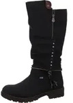 Rieker Langschaftstiefel Schwarz - Schwarz - 37