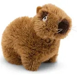 NICI Sitzendes Kuscheltier Capy-Barbara GREEN 12 cm, Spielzeug-Capybara - Braun