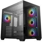 DeepCool CG530 4F, Midi Tower, PC, Schwarz, ATX, ITX, micro ATX,