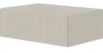 Selsey Veldio - Nachtkonsole mit Schublade, graubeige, 50 cm - Beige