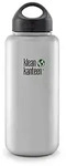 1182ml/40oz Kanteen&reg;Wide (Stainless Loop Cap)Farbe: Brushed Stainless, geb&uuml;rsteter