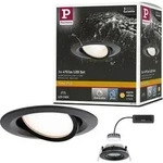 Paulmann LED Einbauleuchte Nova Plus Einzelleuchte schwenkbar - Schwarz