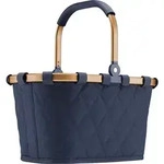 Reisenthel carrybag XS frame rhombus midnight gold - Blau