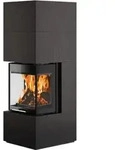 Oranier | Heizkamin | Club Tre II conStone | 8 kW | conStone Schiefer - Grau