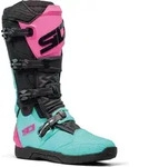 Sidi X Power SC Motocross-Stiefel, mint/schwarz/pink, Gr&ouml;&szlig;e 43 -