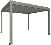 Biohort B489430, Pergola Biohort 4x3,5 inkl. beweglichen, isolierten Lamellendach