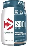 Dymatize ISO 100 Hydrolyzed - 900g-Dose Chocolate Coconut - Braun