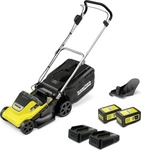 K&auml;rcher 1.445-421.0, K&auml;rcher Akku-Rasenm&auml;her LMO 4-18 Dual Battery Set, 37cm