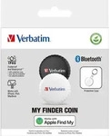 Verbatim Tracker, Bluetooth, My Finder Coin, MYFC-02BW kompatibel mit Find My App,