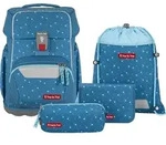 Step by Step Schulranzen-Set BASIS, 4-teilig - Blau